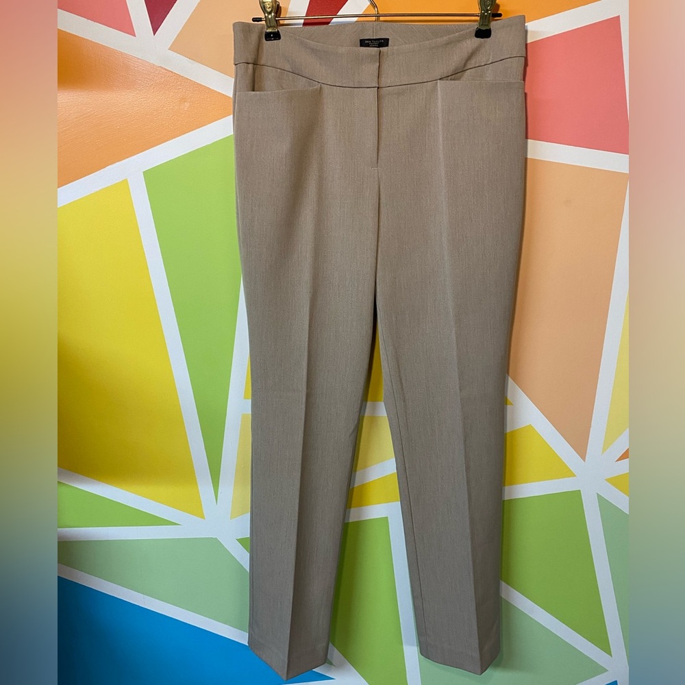Ann Taylor Tan Dress Pants- Women’s 4p